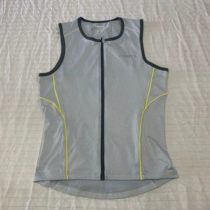 🫐🫐🫐  CRAFT L1 VENTILATION CYCLING FULL ZIP WOMENS ATHLETIC SHIRT SIZE M 🫐🫐